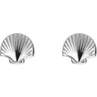 Petite Shell Studs - Sølv