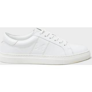 Crew Clothing Crew Clothing White Gigi Leather Trainers