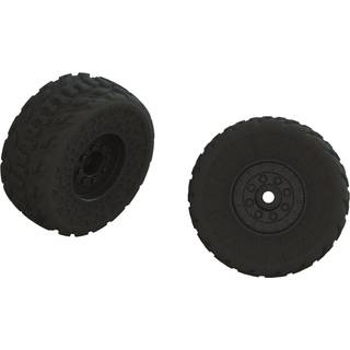 ARRMA ARA550107 dBoots FIRETEAM Tire Glued Black (2)