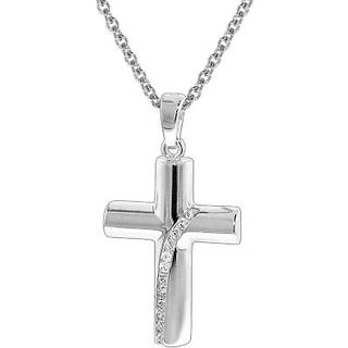 trendor 35840 Kreuz-Anhänger mit Silber-Halskette