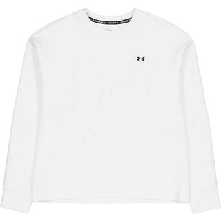 Sweatshirt Under Armour Unstoppable Flc Crew-WHT 1379835-100 Størrelse M