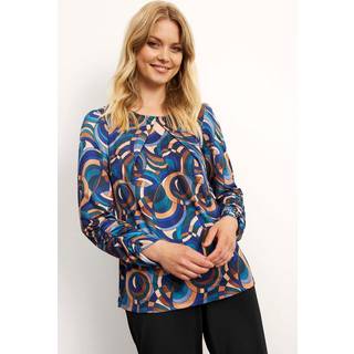 IN FRONT Mila Bluse, Farve: Cognac, Størrelse: S, Dame