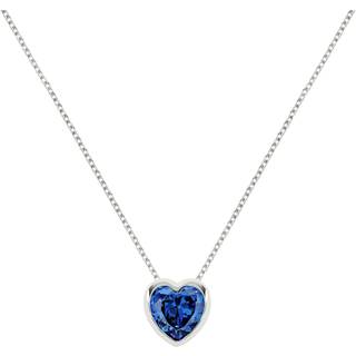 Radley Radley Ladies Love Sterling Silver Blue Heart Stone Necklace
