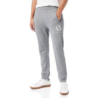 Armani Exchange Logo Jogging Bottoms Grey