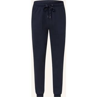 CALIDA Herren Pyjamahose blau Baumwolle & Mix unifarben