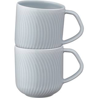 Arc Grey Large Mugs - Set Of 2 -