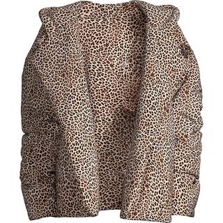 Norma Kamali Sleeping Bag leopard-print jacket - multicoloured - XS/S