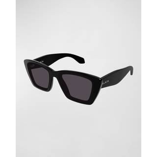 Azzedine Alaia AA0070S 001 57 Solbriller Kvinder Black - Black - 57mm