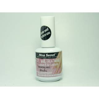 MIA Secret Gel Nail Treatment med E -vitamin og calcium 15 ml - E -vitamin og calcium - Neglereparation og styrkelse af gel til negle (mochi)