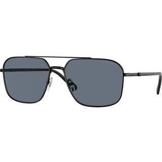 VOGUE EYEWEAR Mand VO4289S 352S4Y Solbriller Metal Sort Blå Geometrisk Polariseret