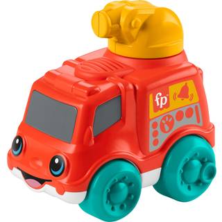 Fisher-Price: Skubbevogn - Brandbil med lyd