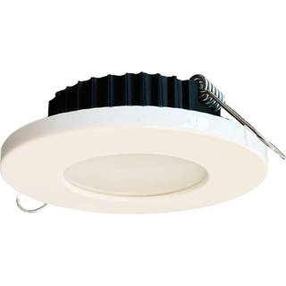 Loftlampe Casolux Rikke Downlight, udenpåliggende, plast, hvid, LED, 10 - 32 V, 1.3 W, med hvidt skær