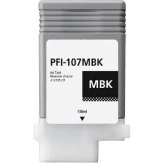 Canon PFI-107MBK / 6704B001 mat sort blækpatron - Kompatibel