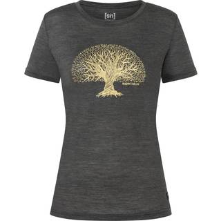 super.natural Women's Tree of Knowledge Tee Merino-shirt Damer størrelse S farve grå