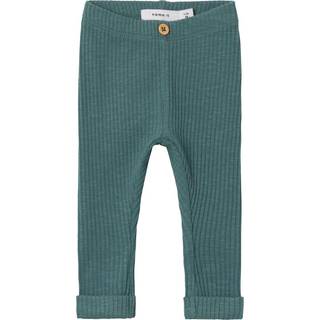 NAME IT Rib Leggings Rer Sea Pine