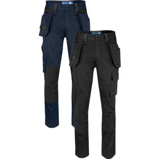 ProJob 5560 Buks I Bomuld, Med Stretchpaneler - Black - D96