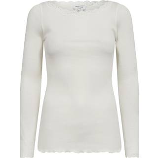 Boatneck Bluse, Ivory, L