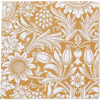 Klippan Yllefabrik Sunflower servietter 33x33 cm 20-pak Golden