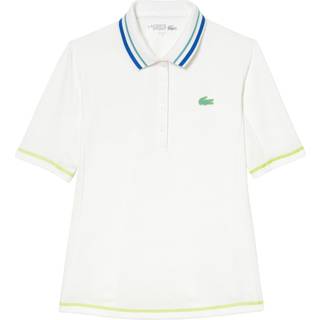 Lacoste Ultra-Dry Pique Polo Shirt Women White