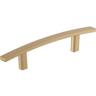 Amerock BP26203CZ Champagne Bronze Cabinet Pull | 3-3/4 tommer (96 mm) Center-to-center Cabinet Hardware | Cypern | Møbler hardware | Skuffet træ