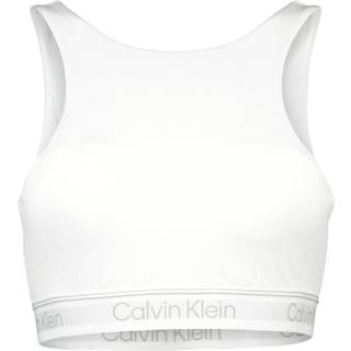 Calvin Klein Sport Cutout Medium Impact Sports Bra - White - Large * Kampagne *