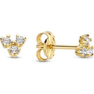 Jackie Ohrstecker - Miró Triangle Topaz - JKE23.011 - gold