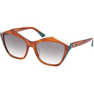 Guess by Marciano Kvinde GM0832 56B Solbriller Acetat Havana Røg Geometrisk Normal