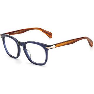 Rag & Bone RNB7037/G S9W 50 Briller Mænd Blue - Transparent Dark Blue - 50mm