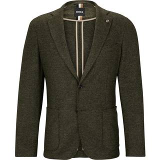 BOSS Black Herren Sakkos/Blazer grün Slim Fit