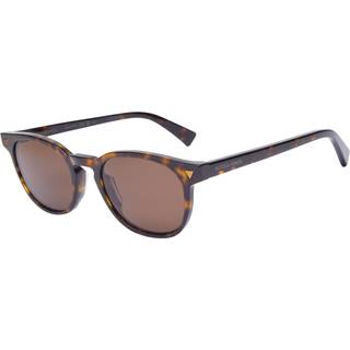Bottega Veneta Mand Bottega Veneta BV1253S 002 Solbriller Acetat Havana Brun Rund