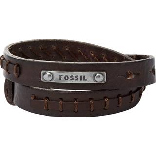 Fossil mäns läderarmband Färg: Brun (Modell: JF87354040)