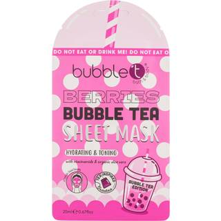 bubble t Ansigtsstofmaske i Berries med Aloe Vera & Niacinamid