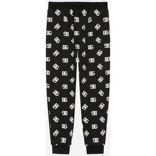 Dolce&Gabbana Kids DG cotton sweatpants - multicoloured - Y 6
