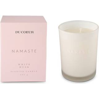 Du Coeur duftlys med white musk duft