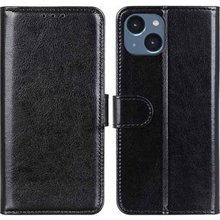 iPhone 15 Plus Pung Taske med Magnetisk Lukning - Sort