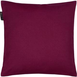 Linum Annabell pudebetræk 40x40 cm Bourgognerød