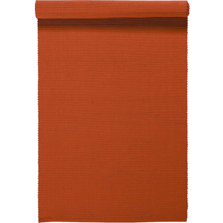 Linum Uni løber 45x150 cm Rustorange