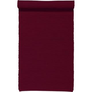Linum Uni løber 45x150 cm Bourgognerød