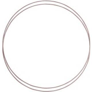 Go Handmade Metalring Gammelrosa, 15-30 cm, 2 stk 2 stk. Metal Ringe. Vælg mellem 4 størrelser: D 15, 20, 25 eller 30 cm.