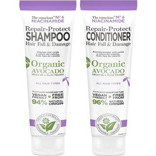 Biovène The Conscious™ Niacinamide Repair-Protect Shampoo Hair Fall & Damage Organic Avocado 225 ml