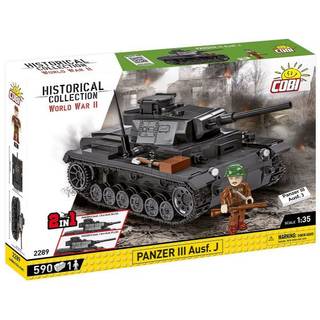 Panzer III Ausf.J Cobi Byggeklodser World War II 2289