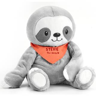 Lilly's Love Stevie The Sloth 5lb v?gtede udstoppede dyr | Sensorisk bl?d plushie komfort ledsager til b?rn og voksne | Maskinvaskbar m/aftagelig