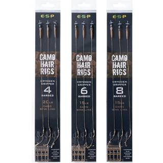 Camo Hair Rigs Barbed - 3 stk.