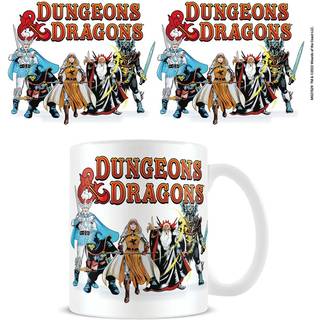 Dungeons & Dragons Mug Retro Group