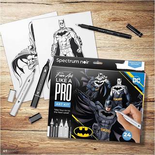 Batman DIY Kit: Skab Unik Fan-Art med Tuscher