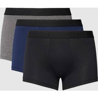 HOM Herren Trunks blau,grau,schwarz Baumwolle & Mix unifarben