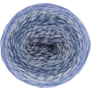 Socks Super Soft Super Dégradé 4-fädig - Blue