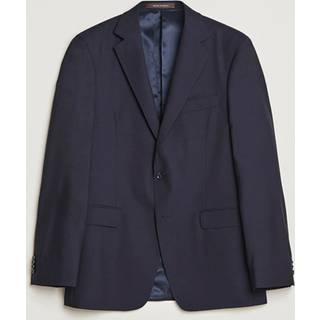 Oscar Jacobson Falk Wool Blazer Navy