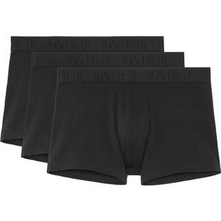 HOM Herren Trunks schwarz Baumwolle & Mix unifarben