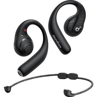 soundcore AeroFit Pro | Secure Open-Ear Sport Earbuds Midnight Black